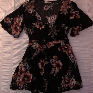 Forever 21 Floral Romper